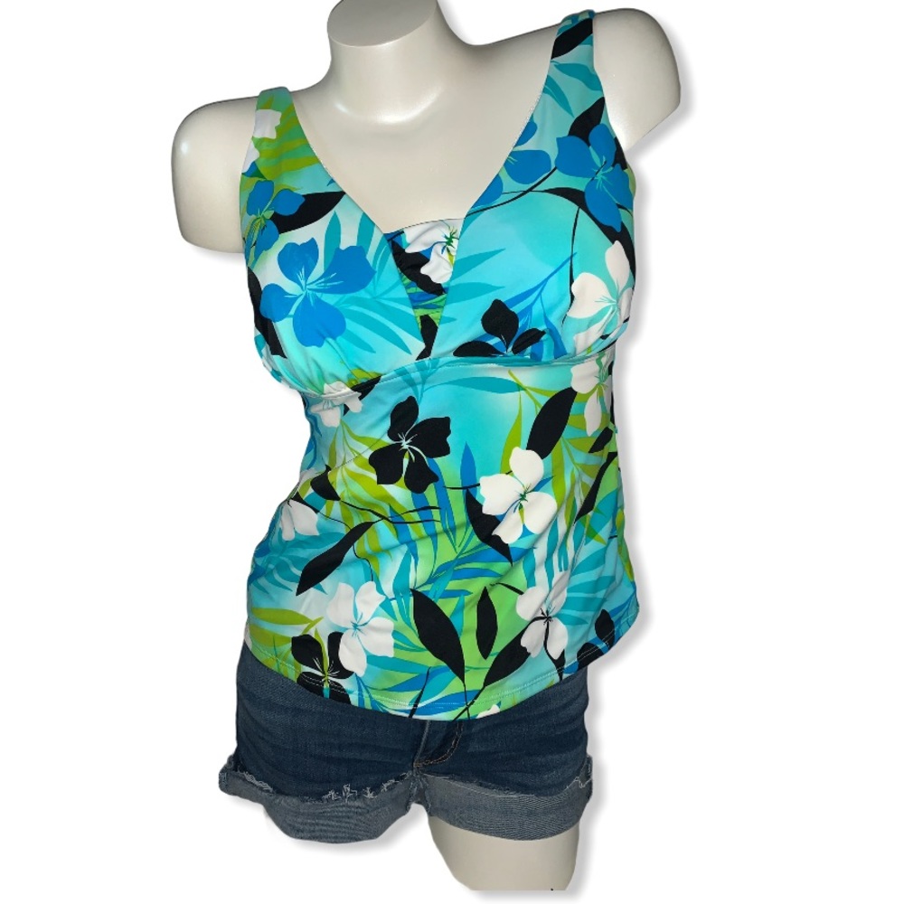 Miraclesuit tankini top, size 12
